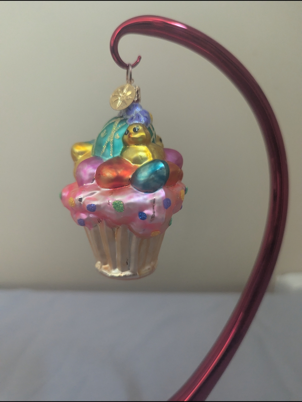 Christopher Radko Bakery Tweets Easter Spring Ornament Retired